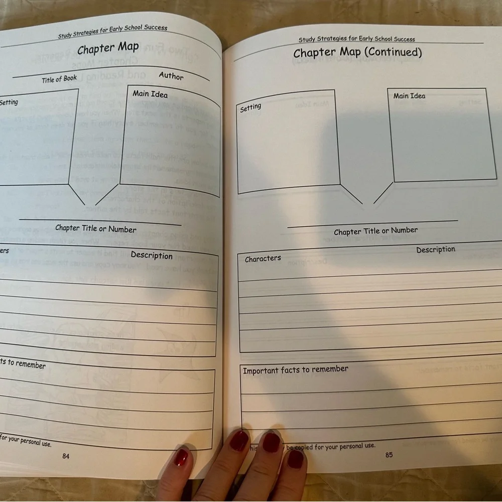 Study strategies for early school success- grades 3-6- NEW! - Picture 8 of 10